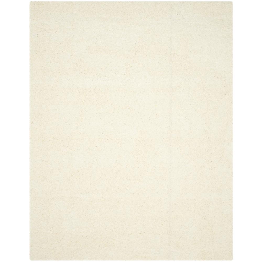 Safavieh Laguna Shag Ivory 9 ft. x 12 ft. Area Rug SGL303A9 The Home