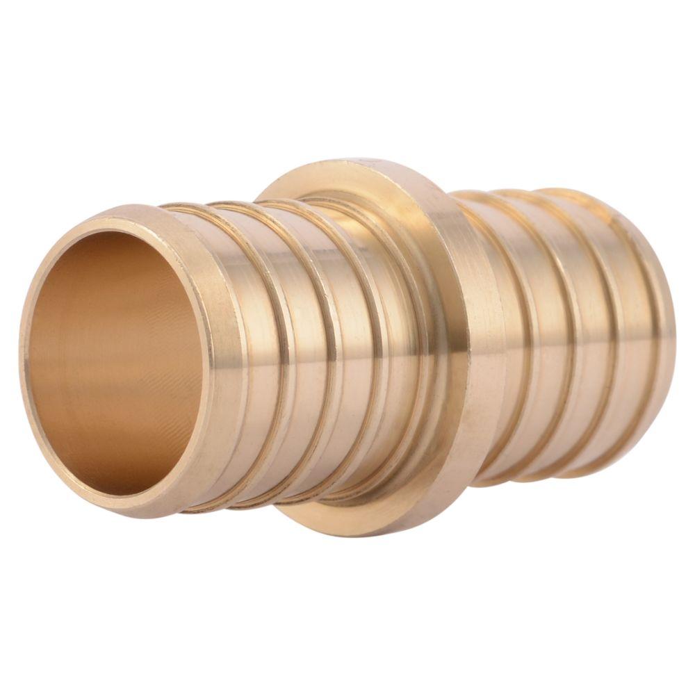 Sharkbite 3 4 In X 1 2 In Brass Pex Barb Reducer Coupling Uc058lfa