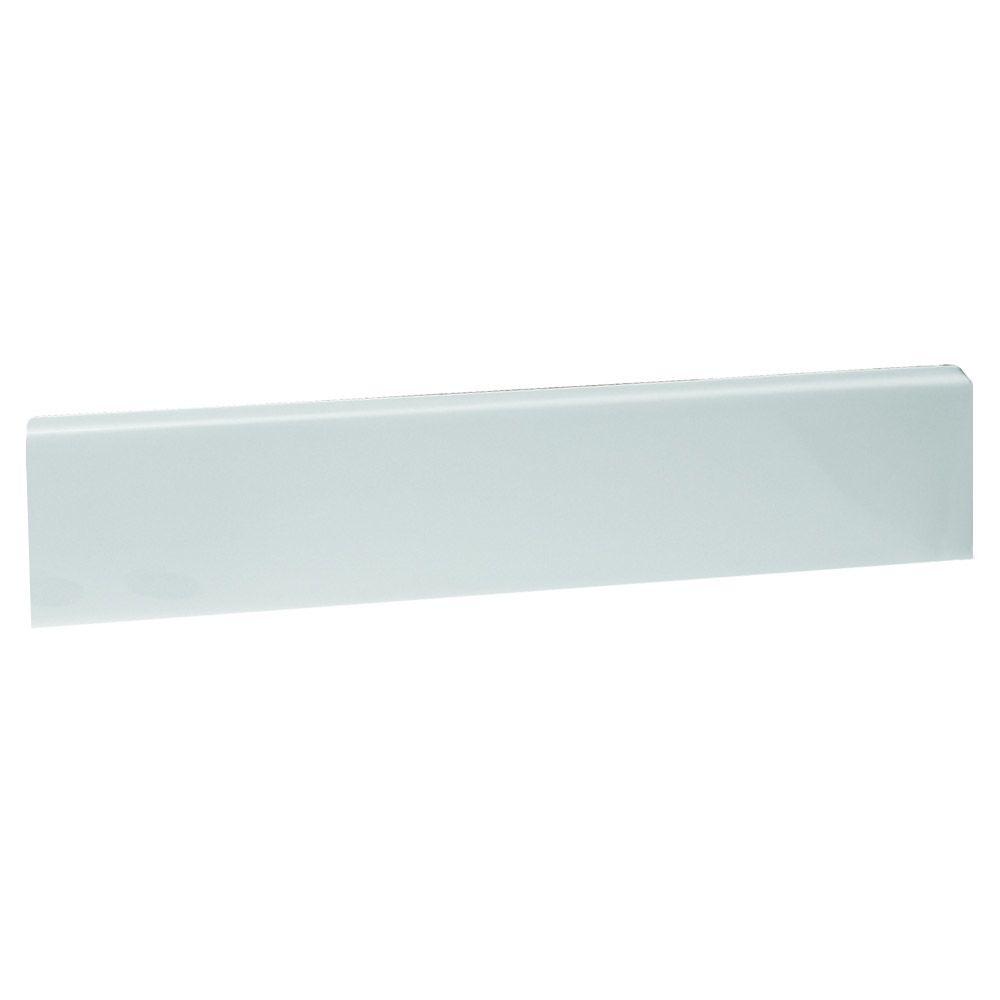 Design House 18 3 8 In Cultured Marble Universal Sidesplash Cultured Marble Universal Sidesplash In Solid White
