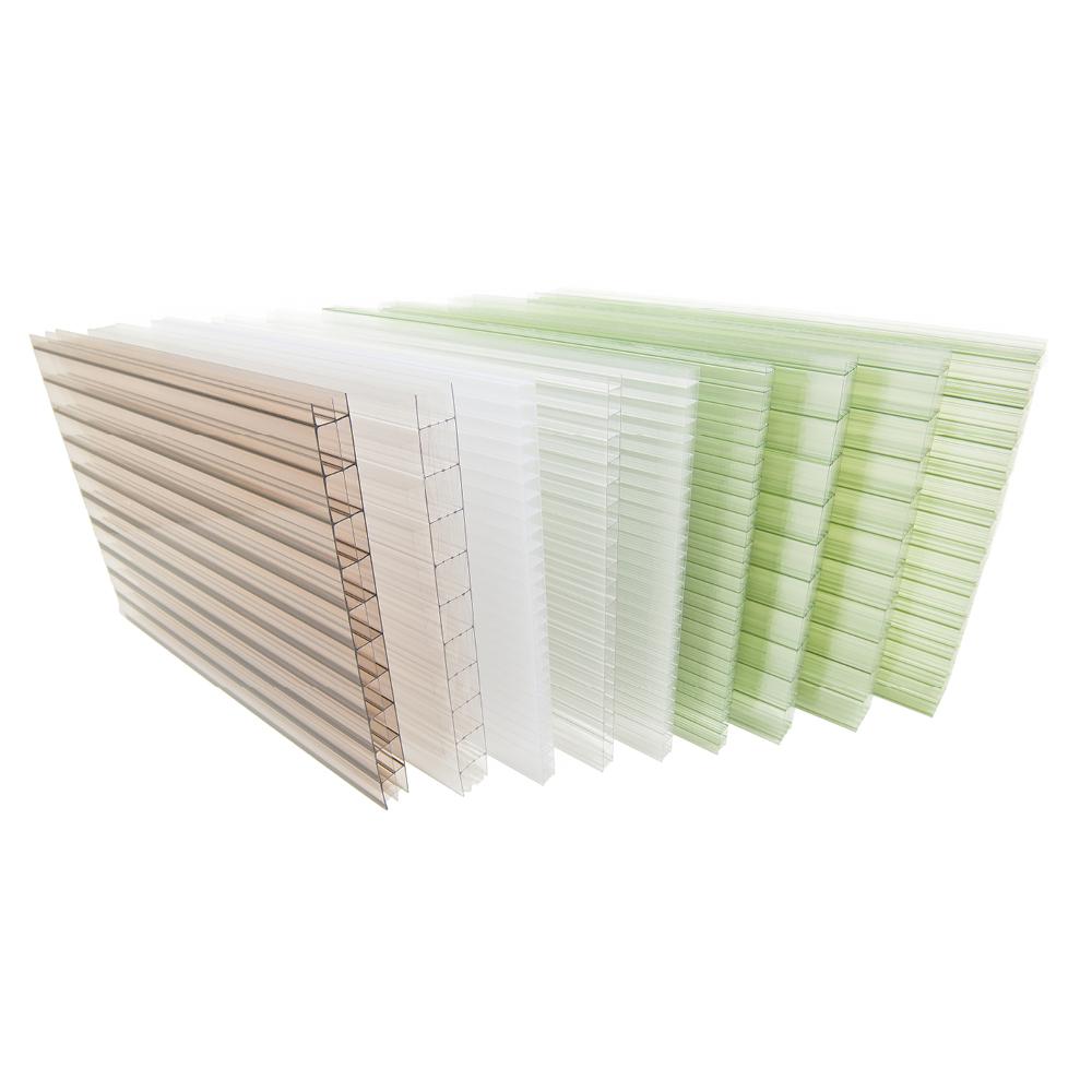 Polycarbonate Sheets Standard Rectangles 10mm Width 2100mm Length 3000mmClear