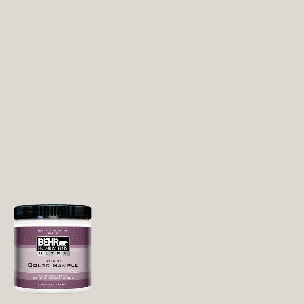 BEHR Premium Plus Ultra 8 oz. MQ318 Ginger Sugar Eggshell Enamel