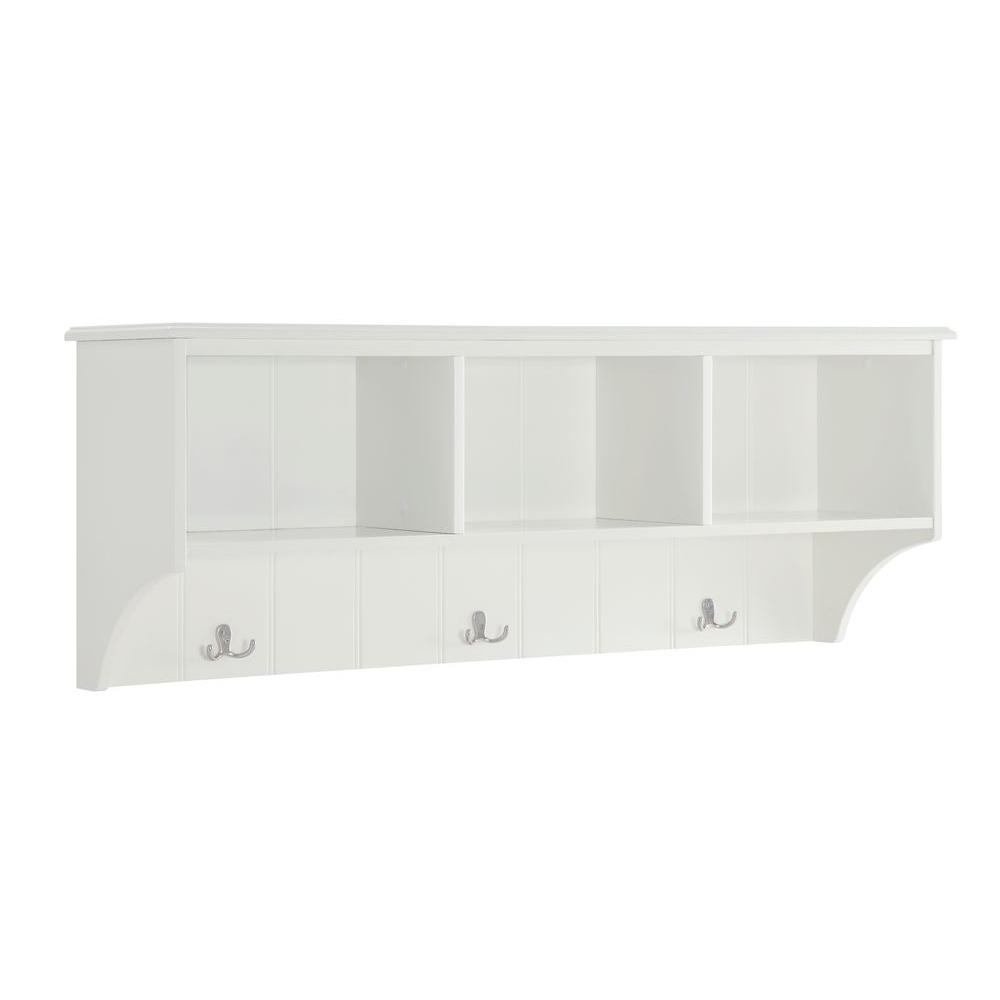 Home Decorators Collection Amelia White Hall Tree by Home Decorators Collection