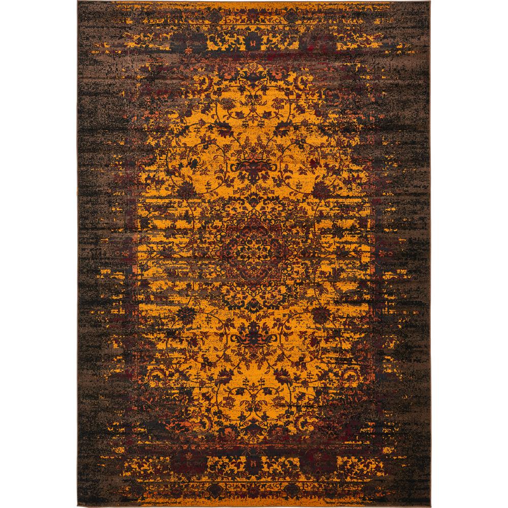 Unique Loom Imperial Sultan Orange 8 0 X 11 6 Area Rug 3134853 Imperial Sultan Orange 8 0 X 11 6 Area Rug