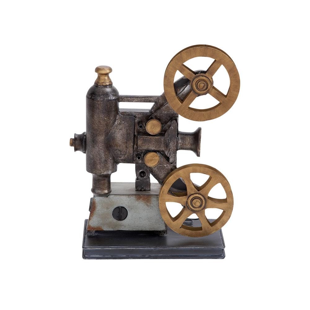 Vintage Movie Projector And Film Reels Metal Decor 51872 The