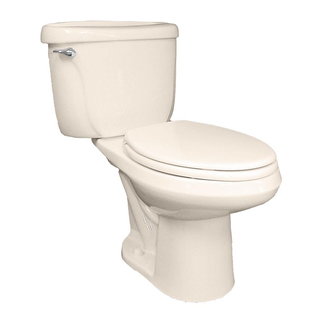 American Standard Cadet Chair Height (161/2 In.) Elongated Pressure Assist Toilet Bowl in Linen