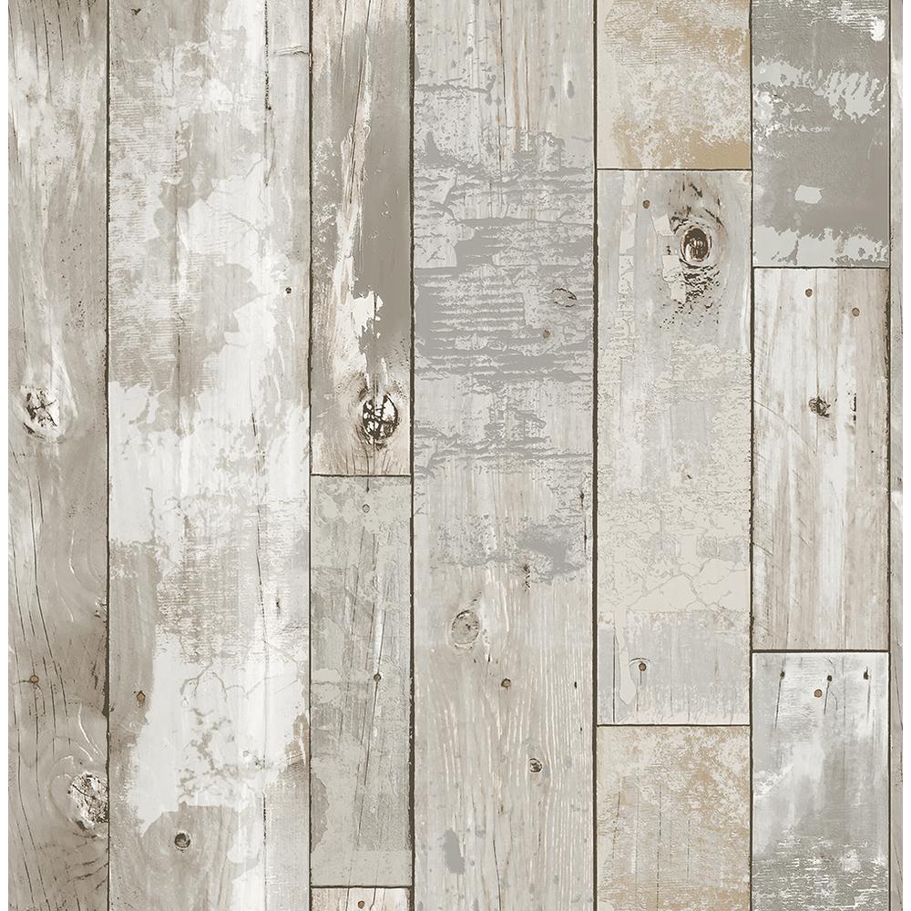 A Street Prints Deena Light Grey Weathered Wood Paper Strippable Roll Wallpaper Covers 56 4 Sq Ft 2540 24054 The Home Depot - Weathered Wood Wallpaper A Street Prints Deena Light Grey Weathered Wood Paper Strippable Roll Wallpaper Covers 56 4 Sq Ft 2540 24054 The Home Depot - Weathered Wood Wallpaper