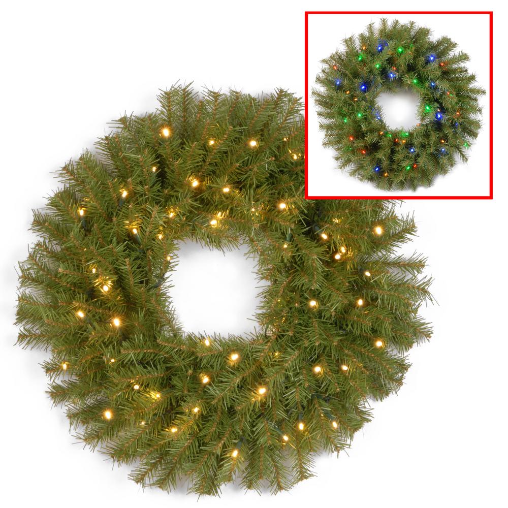 Christmas Wreaths Christmas Wreaths & Garland The Home Depot