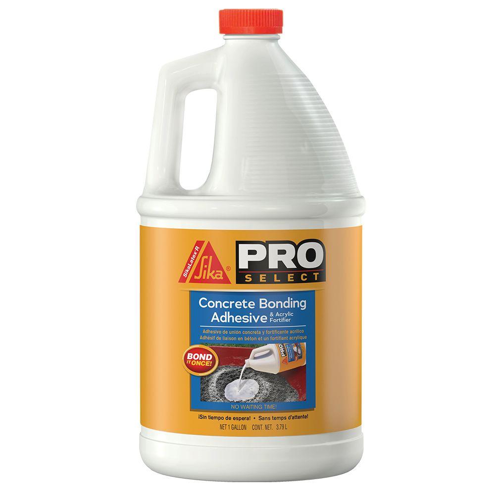 SikaLatex 1 Gal. Concrete Bonding Adhesive and Acrylic Fortifier ...