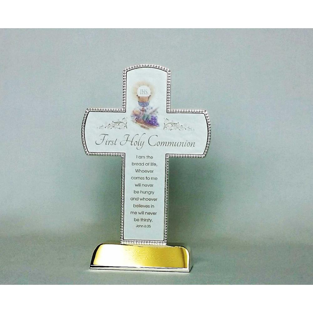 Heim Concept First Communion Cross Stainless Steel Silver 80534 Heim Concept First Communion Cross