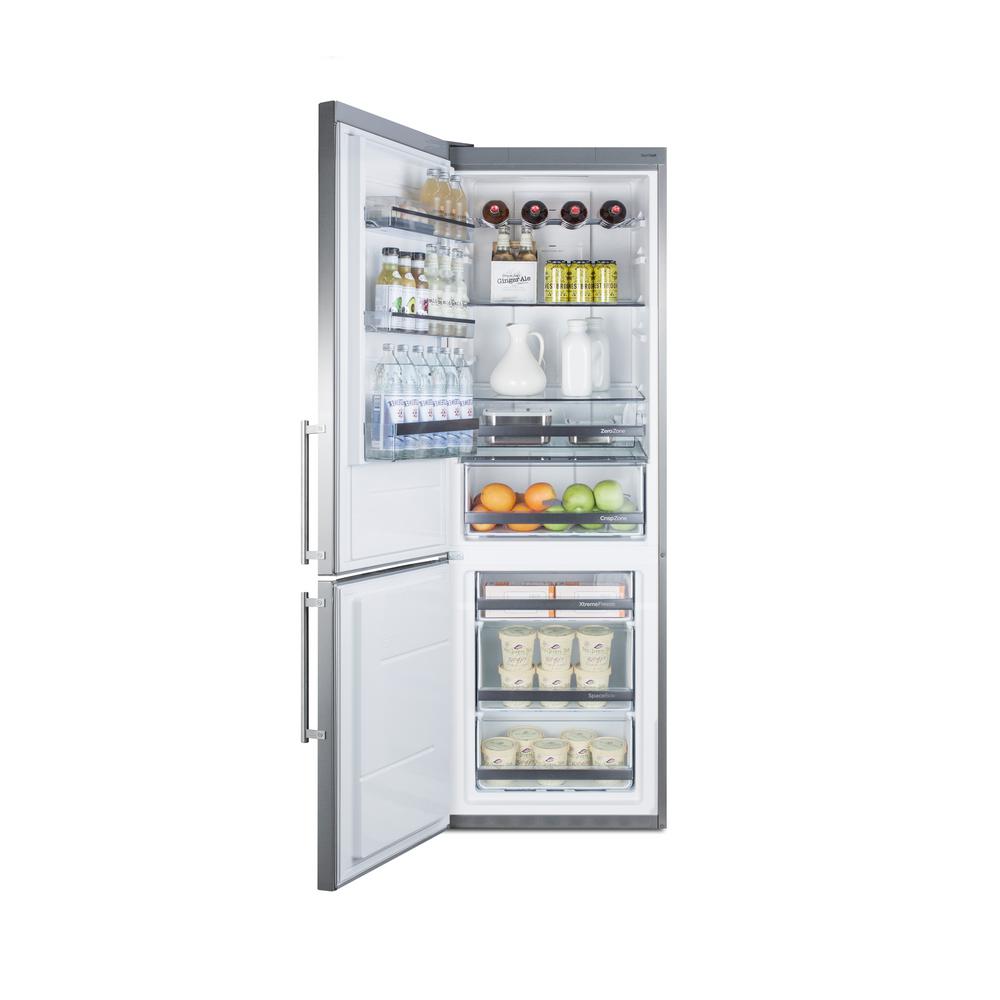 Best Bottom Freezer Refrigerator Without Ice Maker Stainless Steel - No Ice Maker - Counter Depth - Bottom Freezer