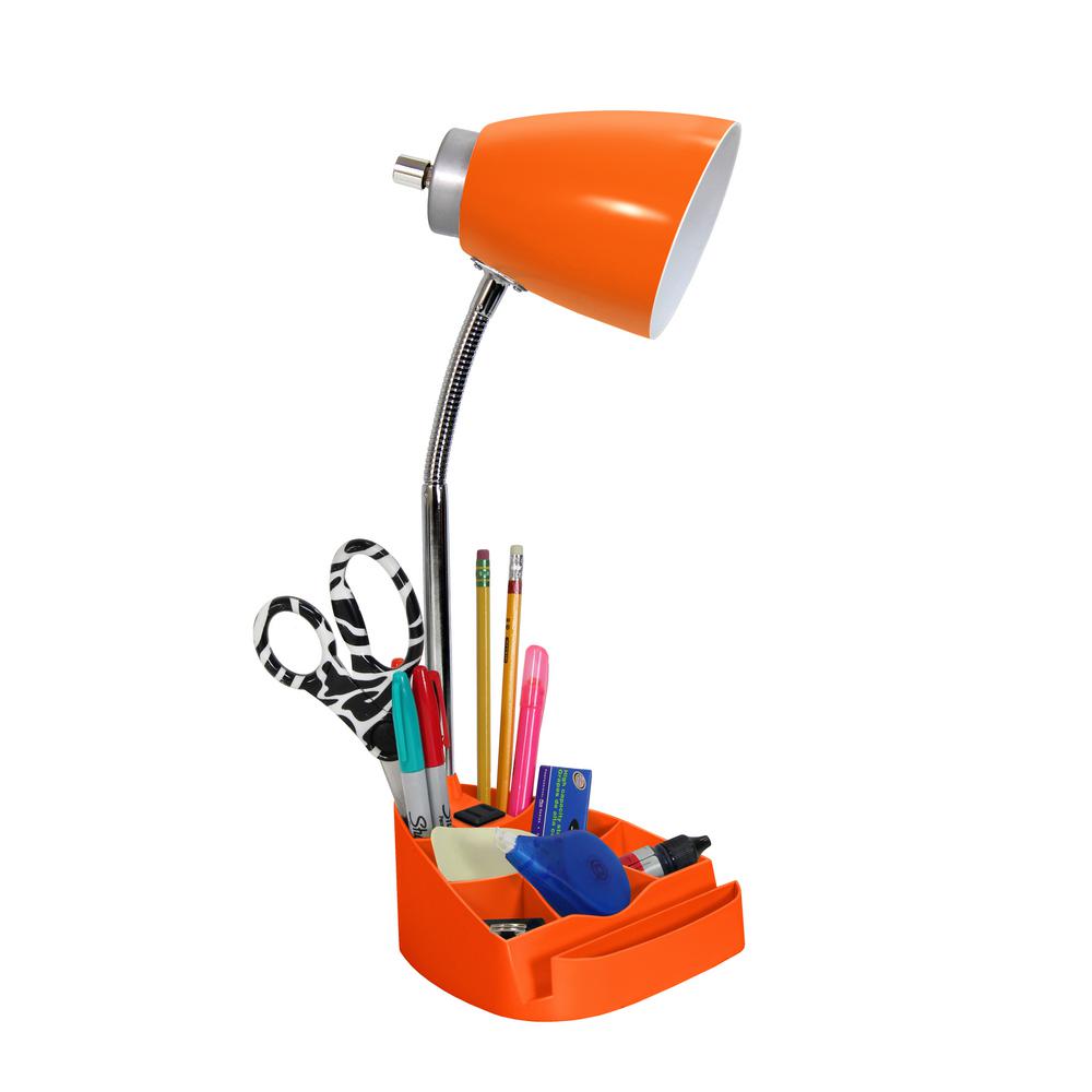 orange desk lamp