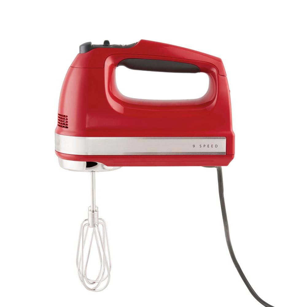 Kitchen, Dining & Bar New Kitchenaid Hand Mixer 9 Speed Candy Apple RED ...