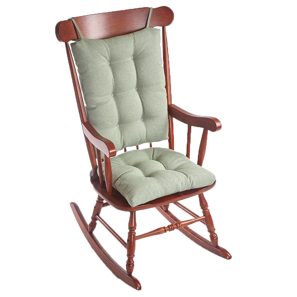 Gripper Saturn Celadon Jumbo Rocking Chair Cushion Set-84929XL-03 - The