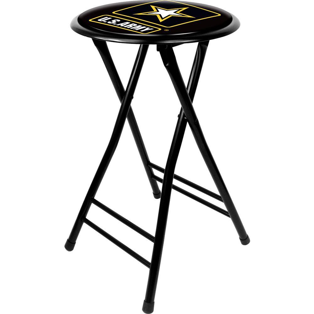 folding bar stools black