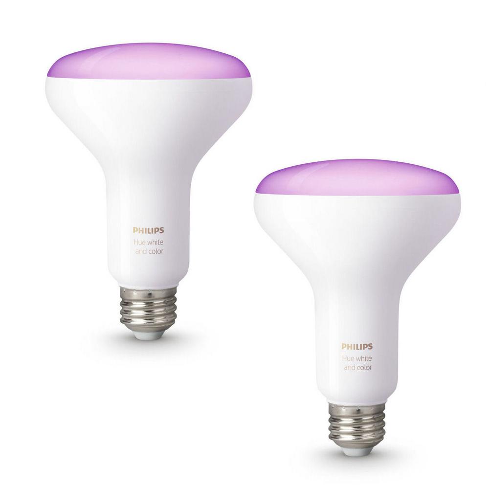 Philips Hue White and Color Ambiance 65-Watt Equivalent BR30 Dimmable LED Smart... by Philips