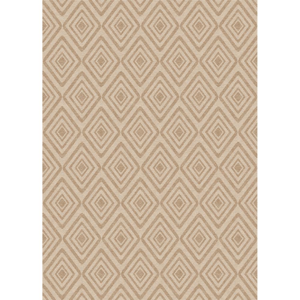 Ruggable Washable Prism Natural 5 ft. x 7 ft. Stain Resistant Area Rug