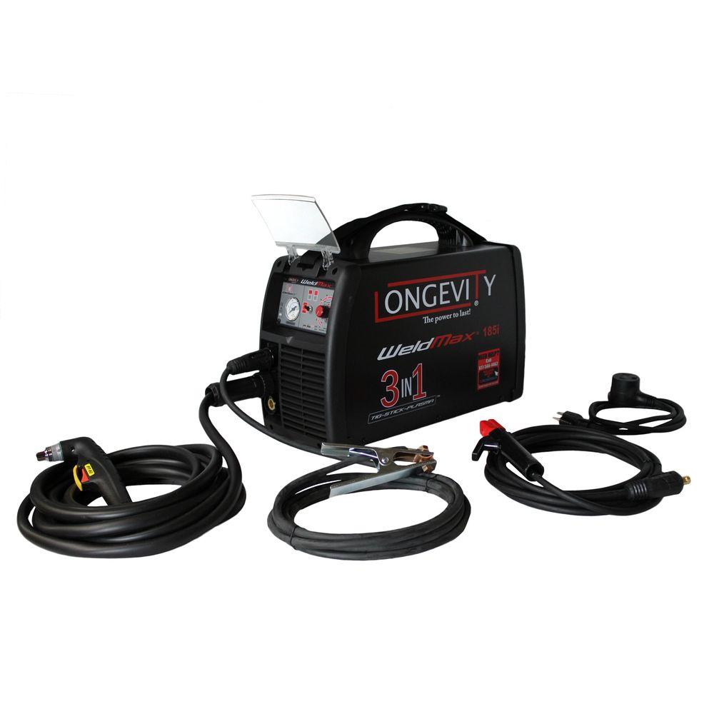 Longevity Weldmax 185i 180 Amp Multi Process Welder with IGBT