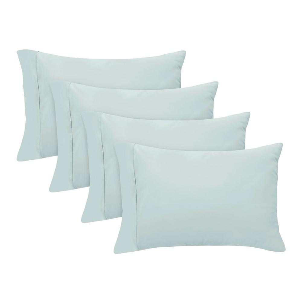 Simply The Best 6 Piece Spa Blue Solid 620 Thread Count Cotton