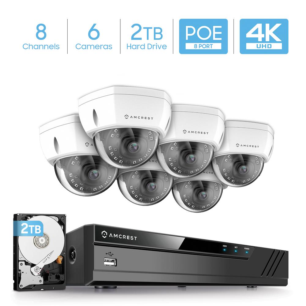 8mp poe security camera system