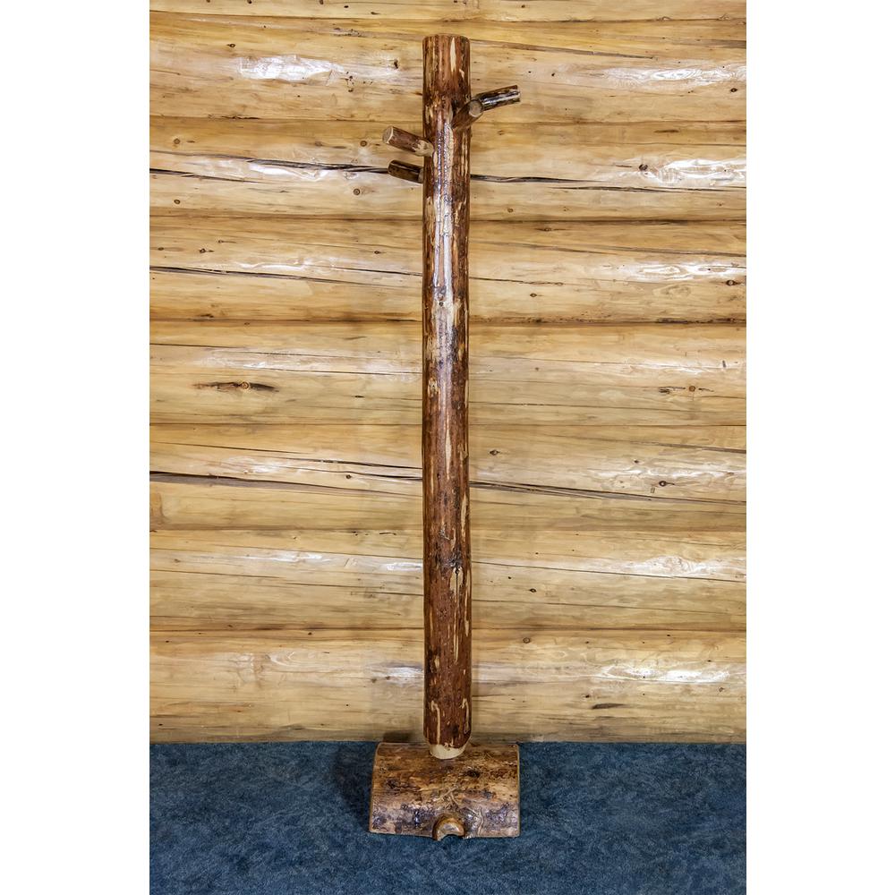 Montana Woodworks Glacier Country Collection Puritan Pine Hall Tree by Montana Woodworks