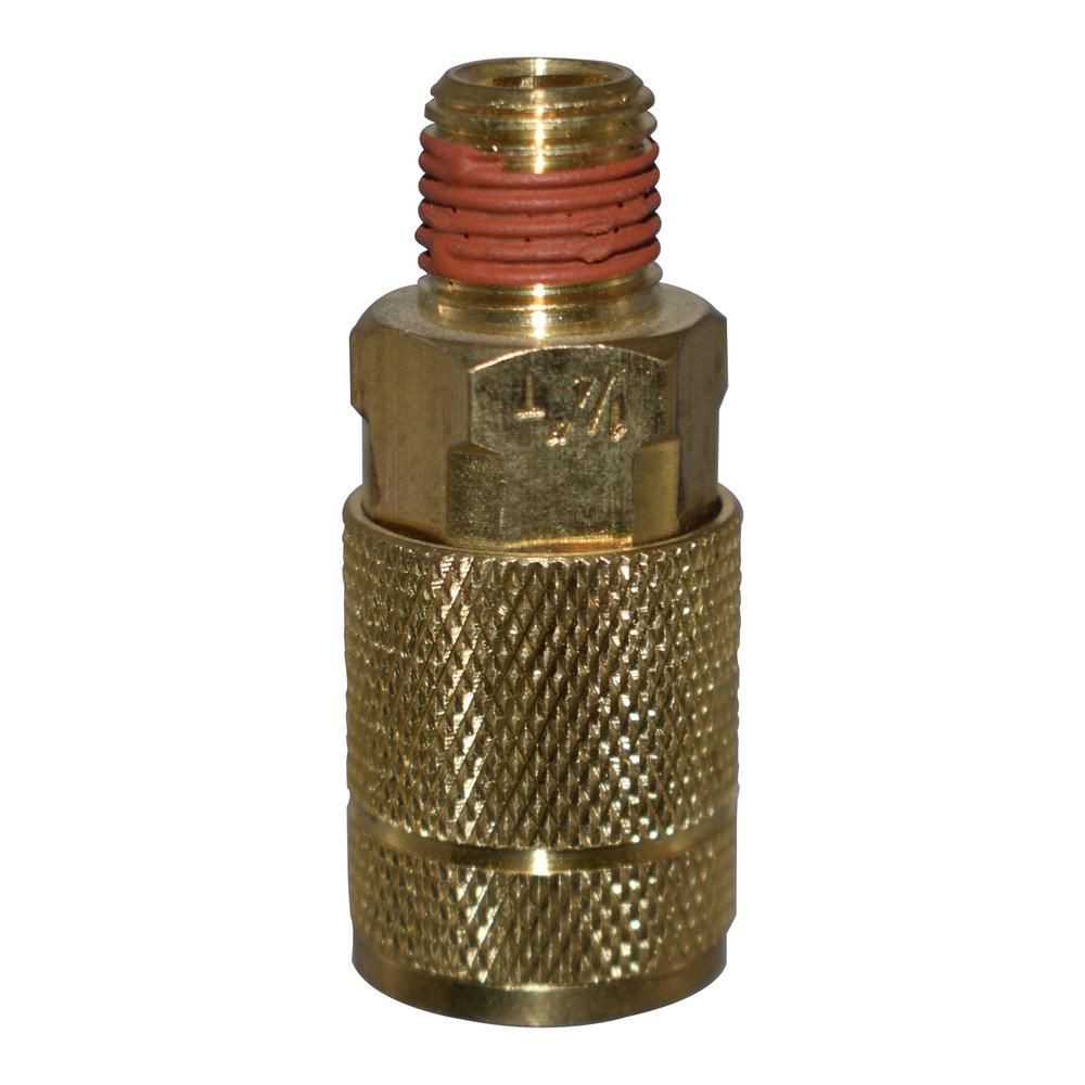 1//4 NPT Air Hose Fittings M Style Tool Line Compressor Construction Coupler Plug