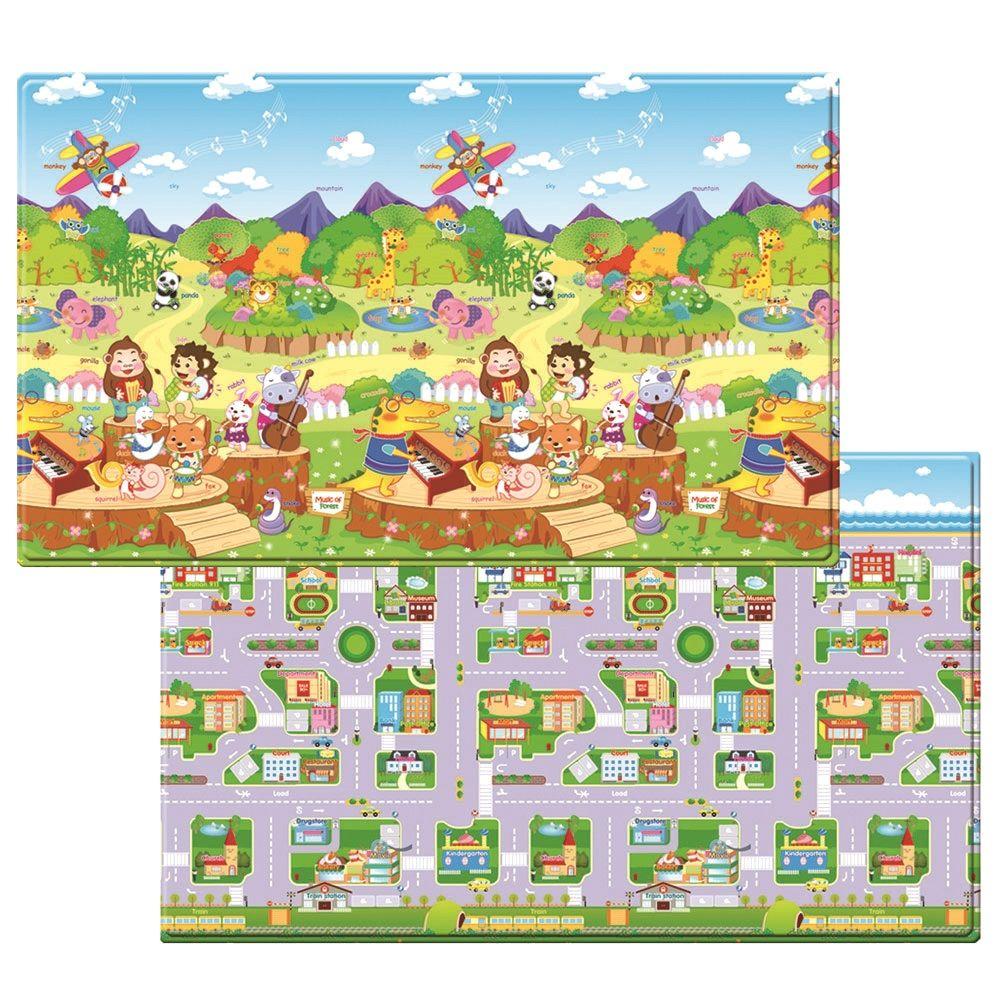 Dwinguler 5 Ft X 8 Ft Animal Orchestra Play Mat Dw L15 009 The