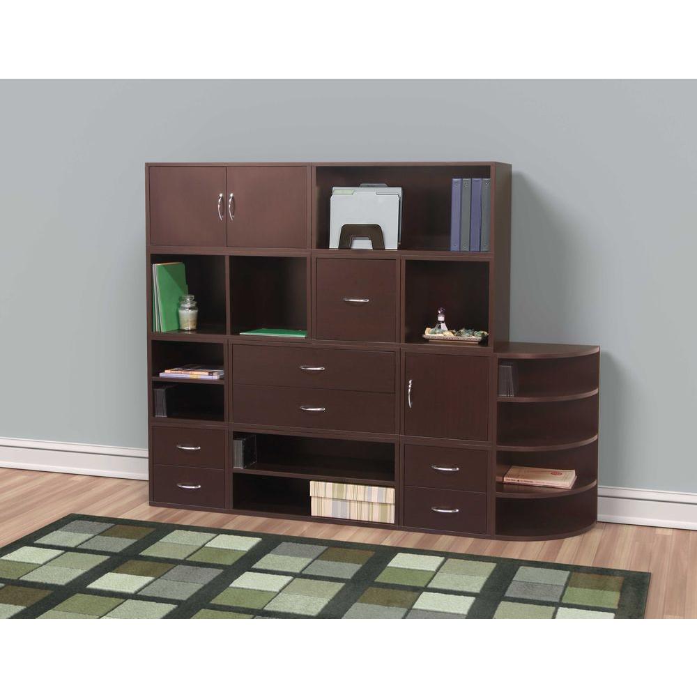 Foremost 15 In Espresso Open Cube 327609 The Home Depot Foremost 15 In Espresso Open Cube