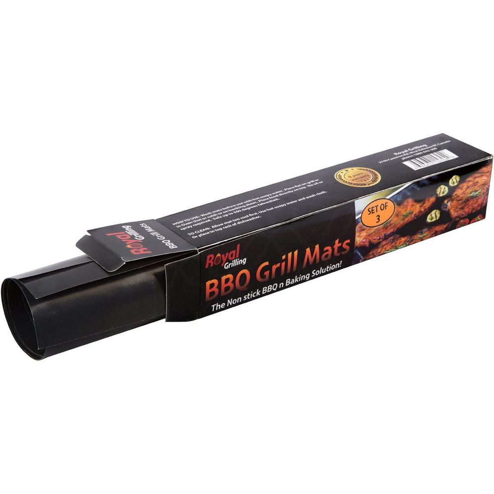 Grill Mat BBQ Grill Base Non Stick Baking Mat Grill 40x33cm 40x50cm Round 38cm