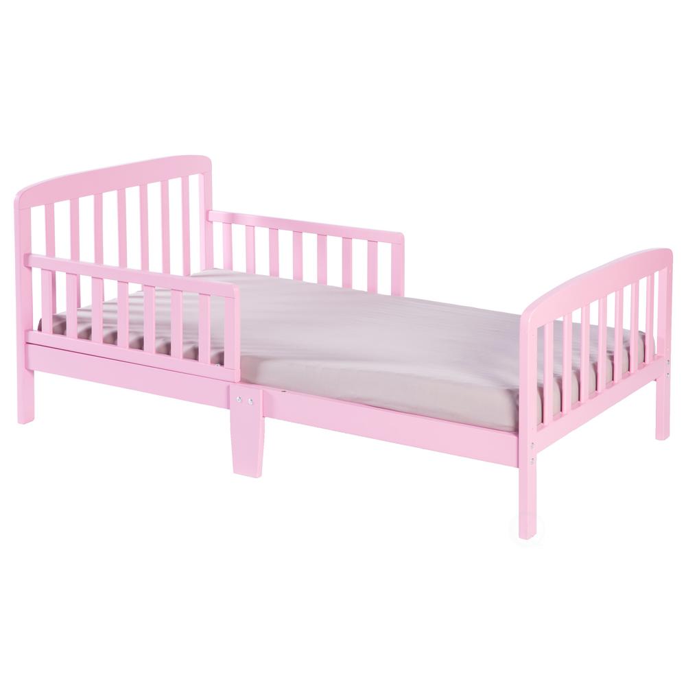 Bold Tones Classic Wooden Girls Boys Toddler Kids Bed Frame with Double ...