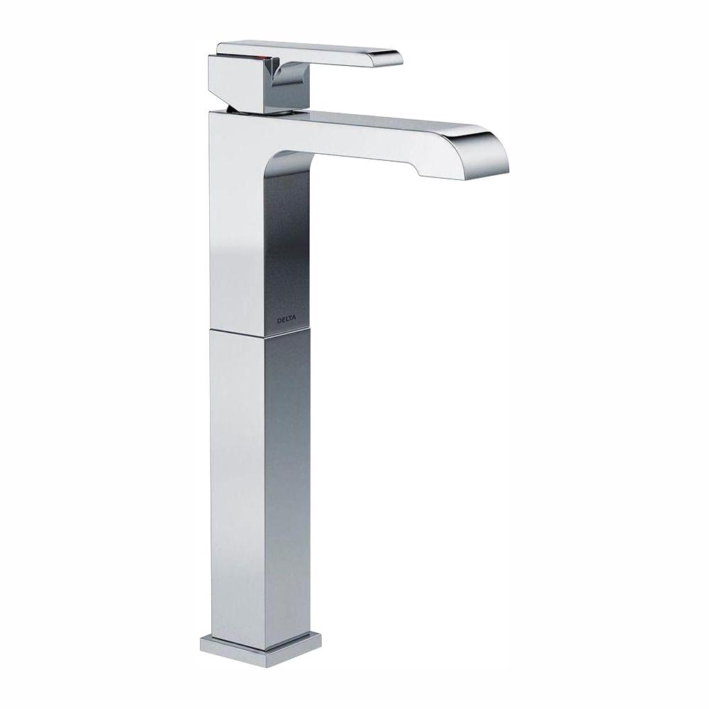 Delta Ara Single Hole Single-Handle Vessel Bathroom Faucet ...