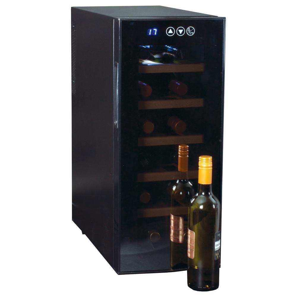Koolatron 12Bottle Deluxe Wine CellarWC1235D The Home Depot