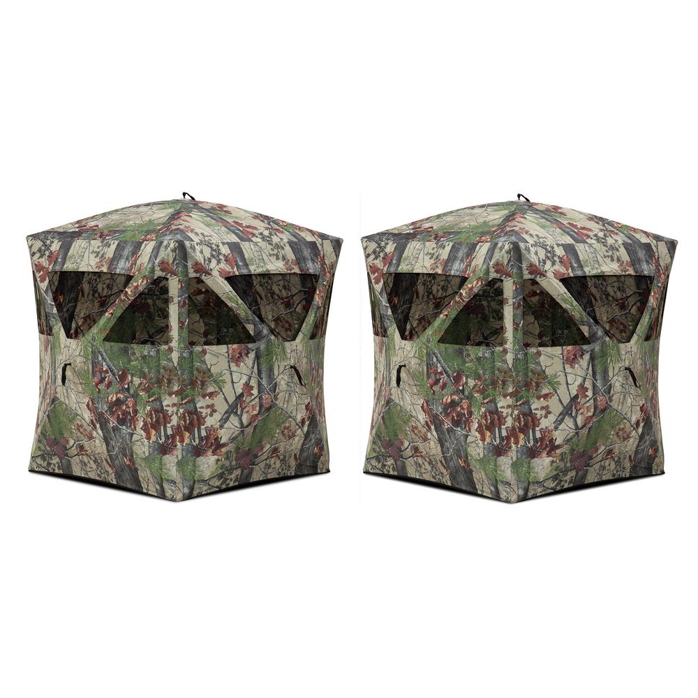 Barronett Blinds Radar Backwood Lightweight Pop Up Hunting Ground Blind ...