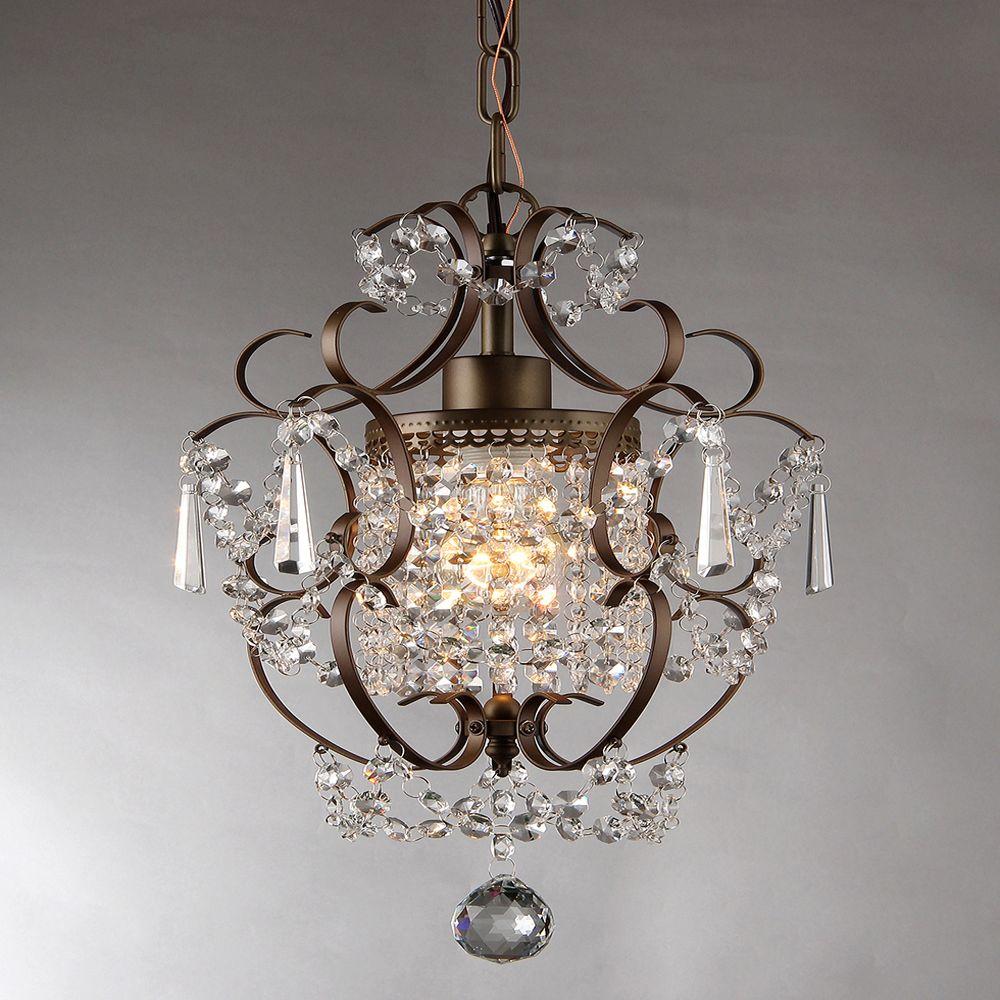 Rosalie 11 In Antique Bronze Indoor Crystal Chandelier Rl4025br The Home Depot Rosalie 11 In Antique Bronze Indoor Crystal Chandelier Rl4025br The Home Depot