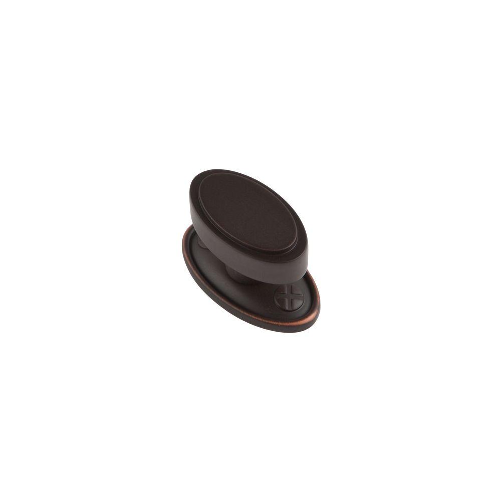 Sumner Street Home Hardware Ovaline 1 5 In Oil Rubbed Bronze