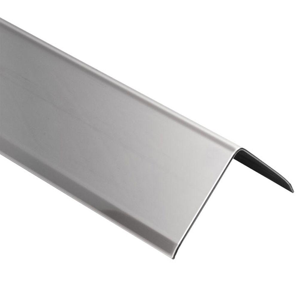 Schluter ECKK Stainless Steel 9/16 in. x 8 ft. 21/2 in. Metal Corner