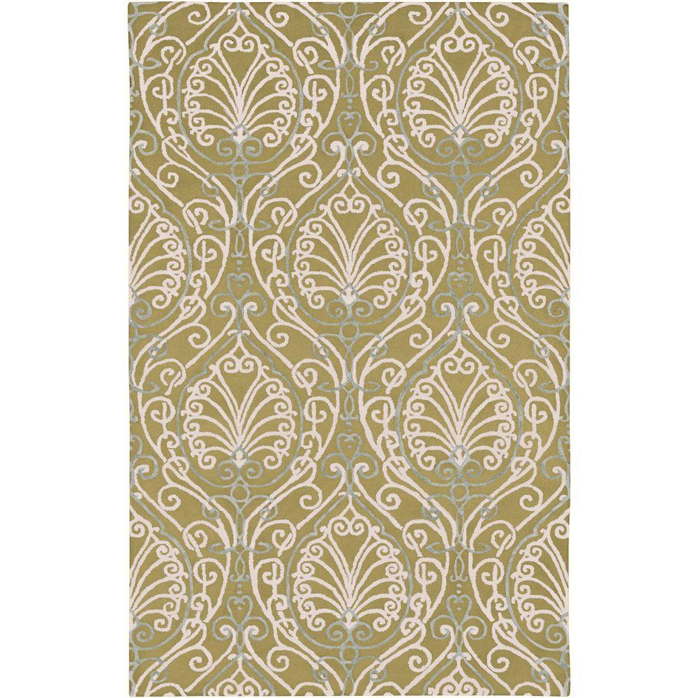 Surya Candice Olson Chartreuse 2 Ft X 3 Accent Rug Can1958 23 Surya Candice Olson Chartreuse 2 Ft X 3 Accent Rug