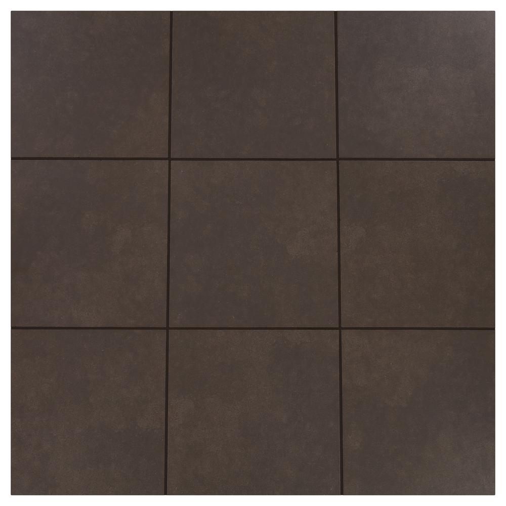 Marazzi Luxecraft Obsidian Black 12 In X 12 In Glazed Porcelain