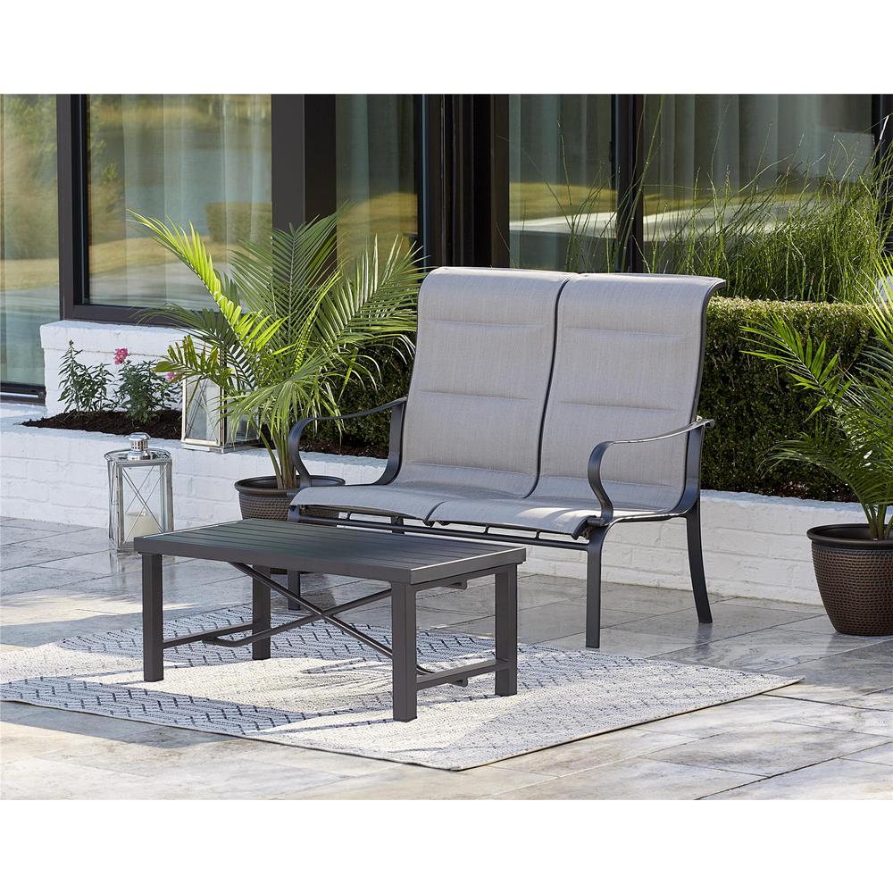 Cosco Smartconnect 2 Piece Padded Sling Patio Conversation Set