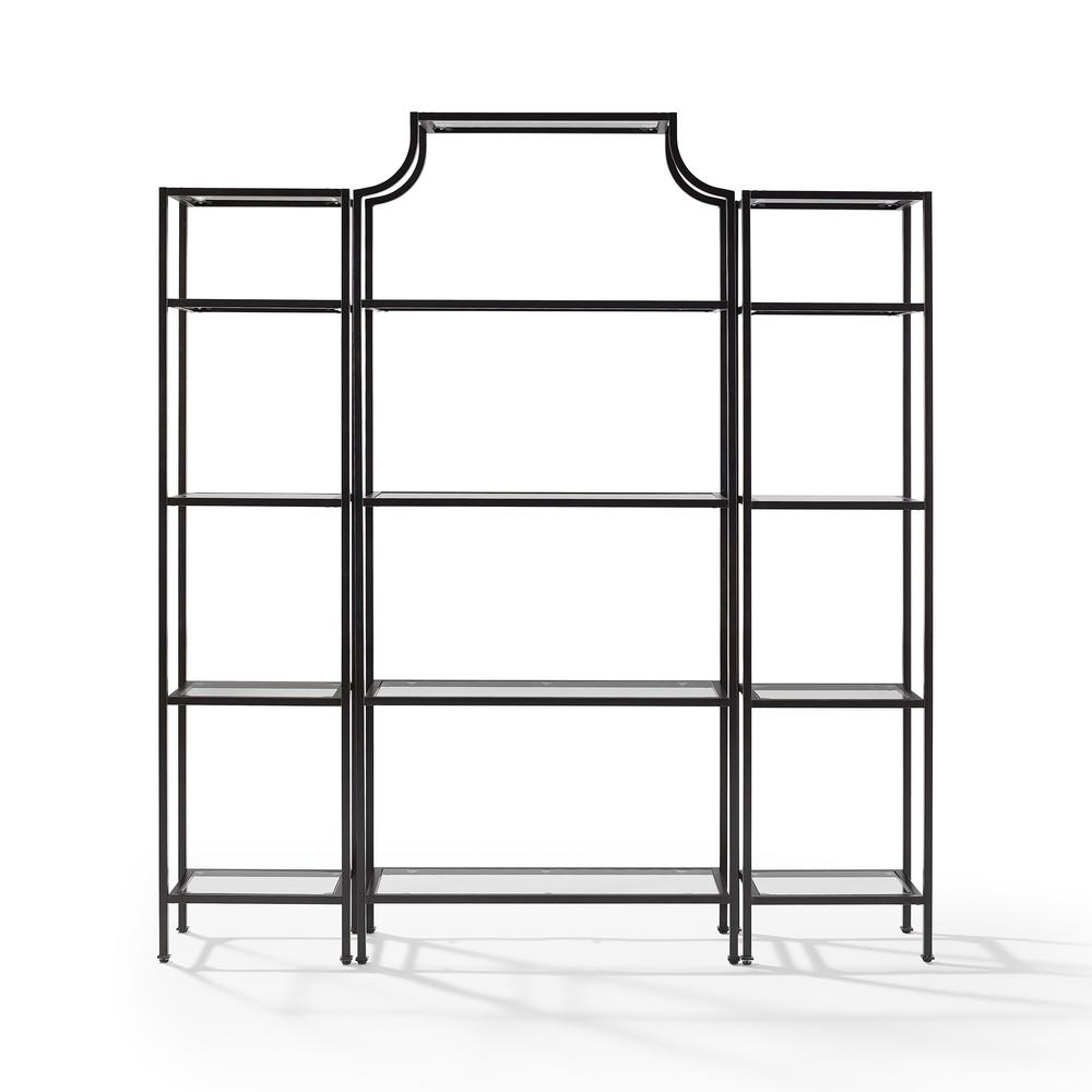 Crosley Furniture Aimee Oil Rubbed Bronze 3pc Etagere Set