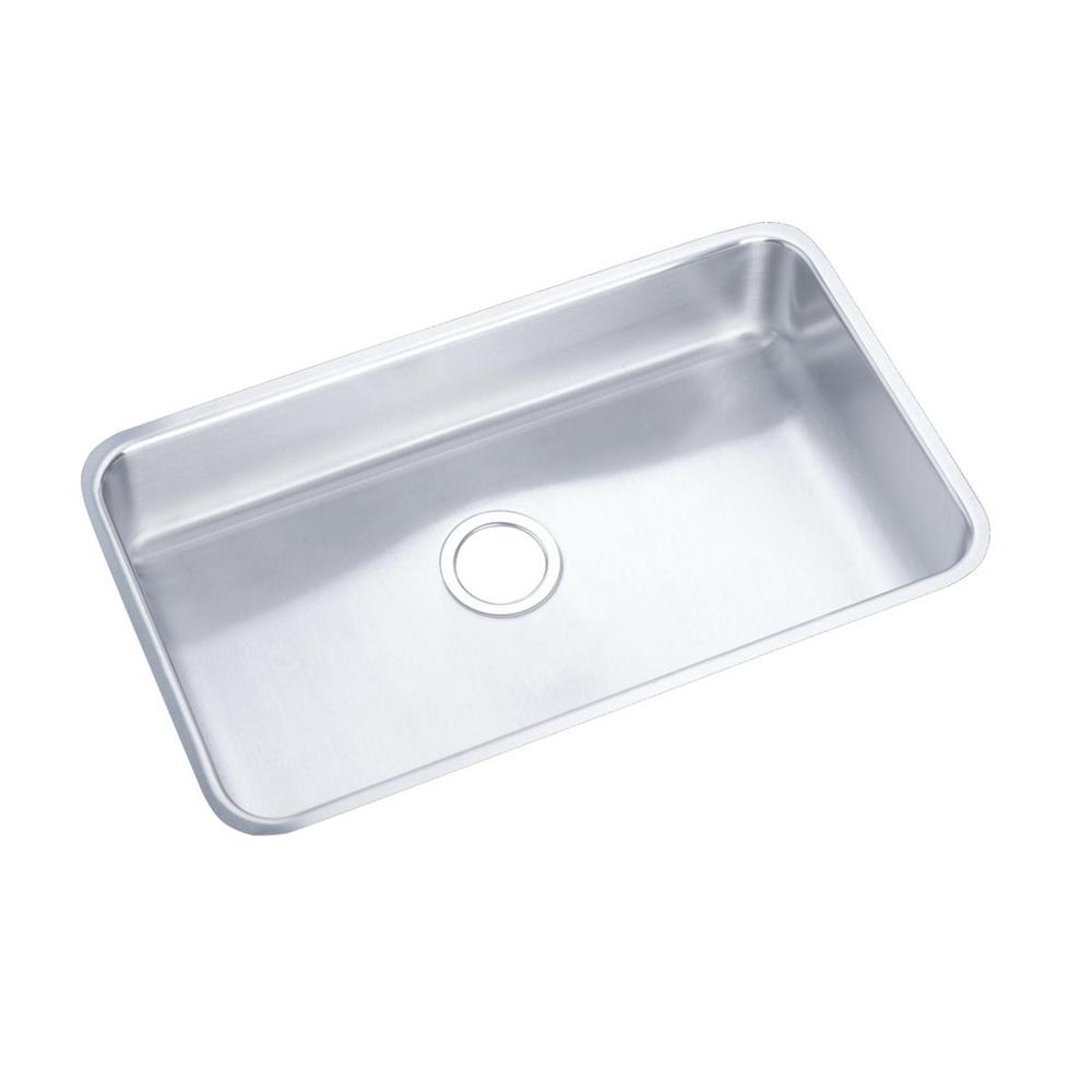 Elkay Undermount Stainless Steel 30.5 in Single Bowl Outdoor Kitchen Sink