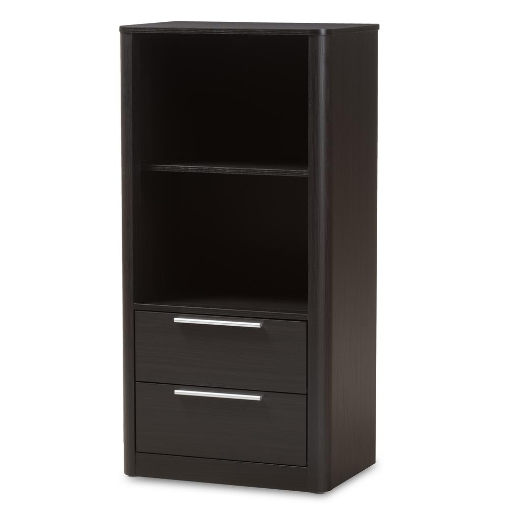 Baxton Studio Carlingford Dark Brown Shelf 28862 7973 Hd The