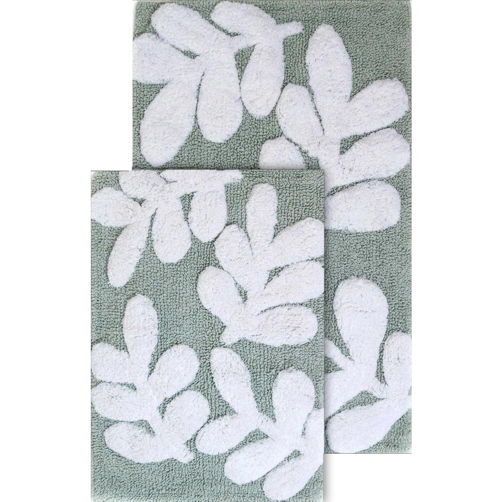 Blue Farmhouse Bath Mats Bedding Bath The Home Depot