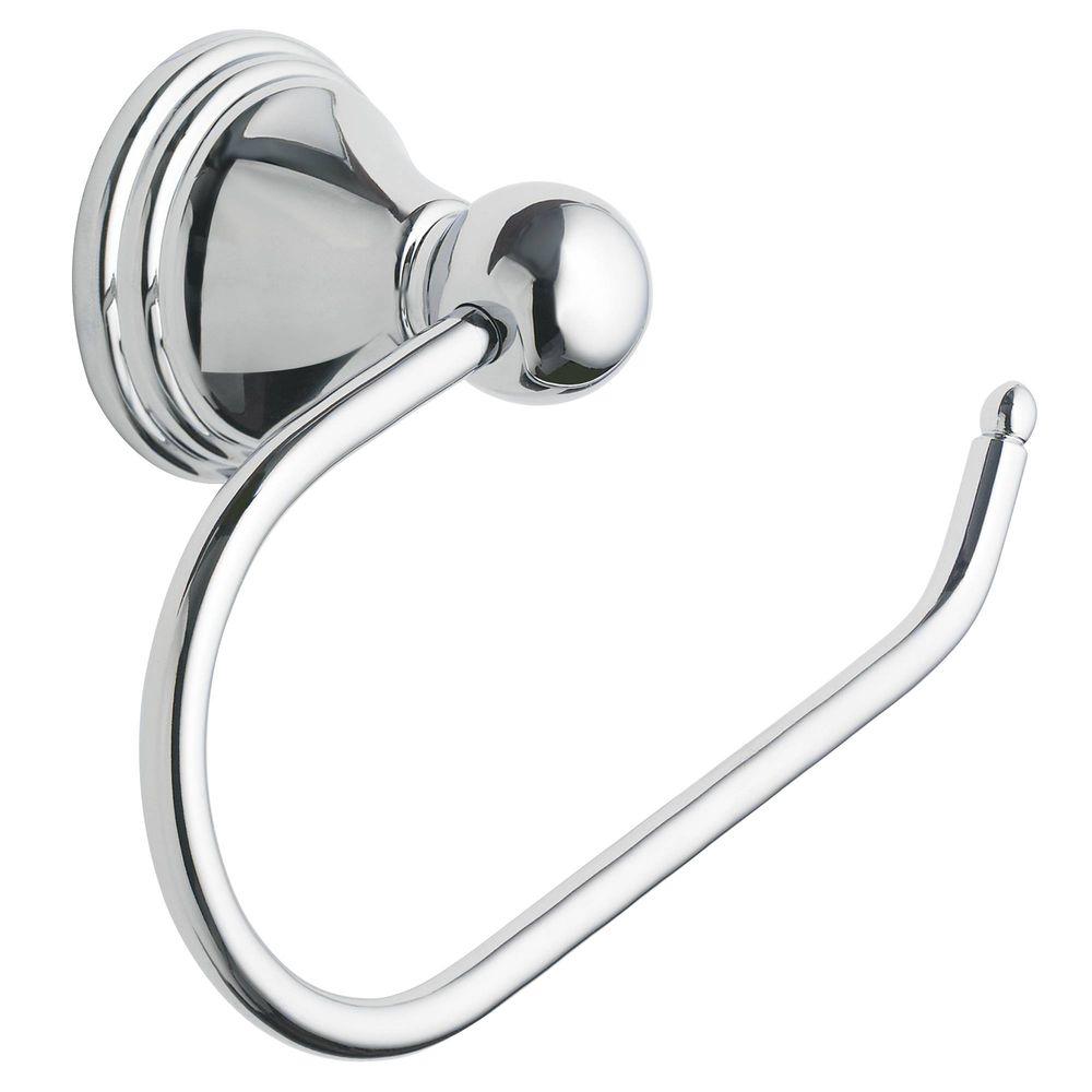 MOEN Preston Single Post Toilet Paper Holder in Chrome-DN8408CH - The