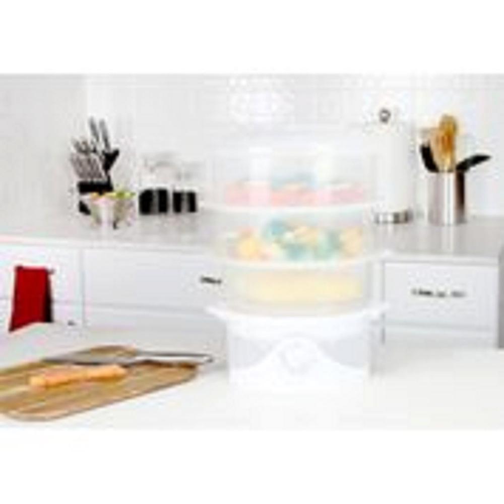 KALORIK 9.5 Qt. White Food Steamer and Rice Cooker with BuiltIn Timer