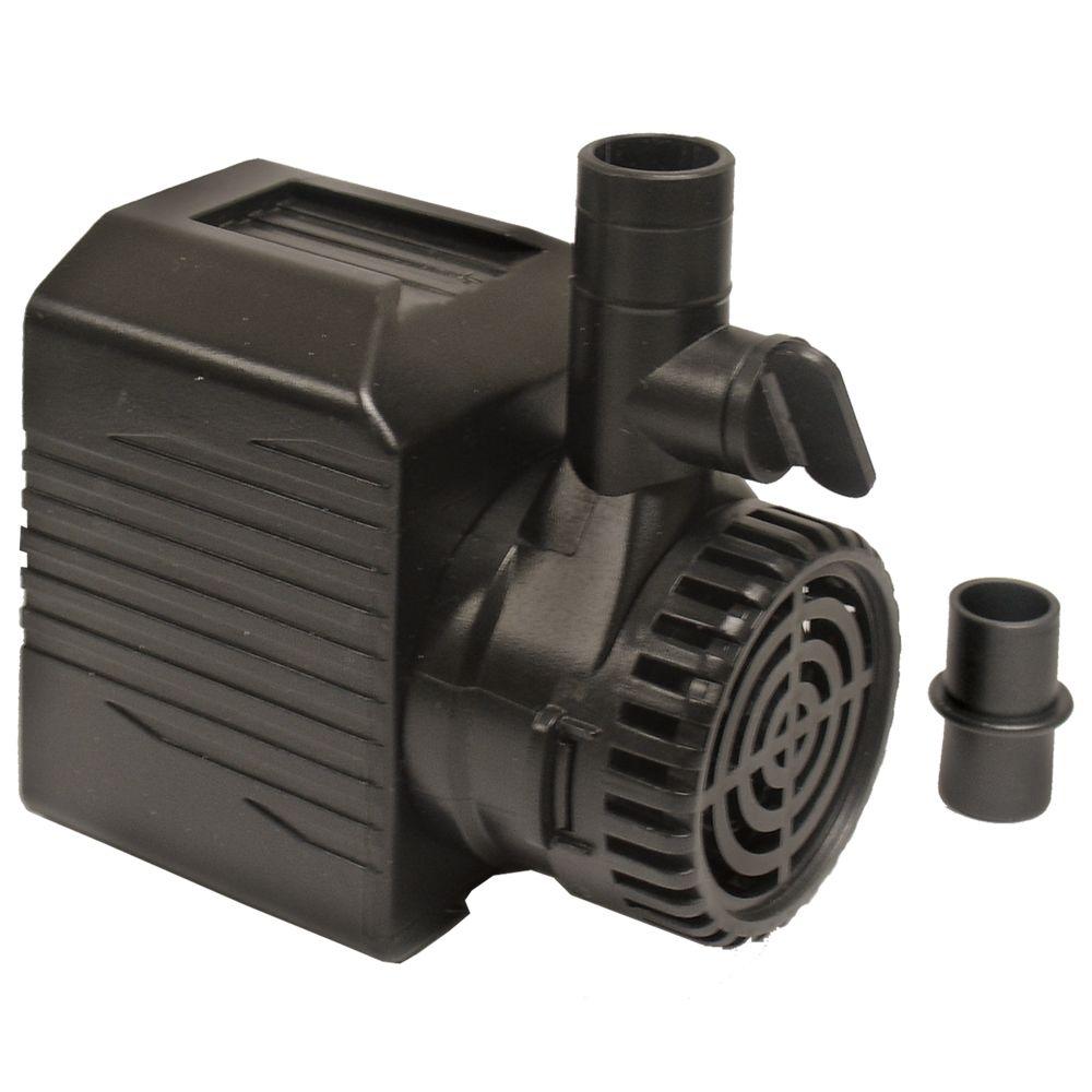 Beckett Submersible Water Fountain Pond Pump 250 GPH Electric Indoor