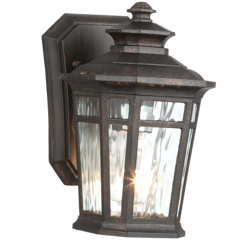 Home Decorators Collection Waterton 1 Light Dark Ridge Bronze