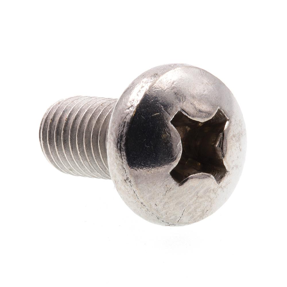 Prime-Line 9007654 Machine Screw Pack of 75 Zinc Plated Steel 1//4 in-20 X 1//2 in Slotted//Phillips Combo Truss Head
