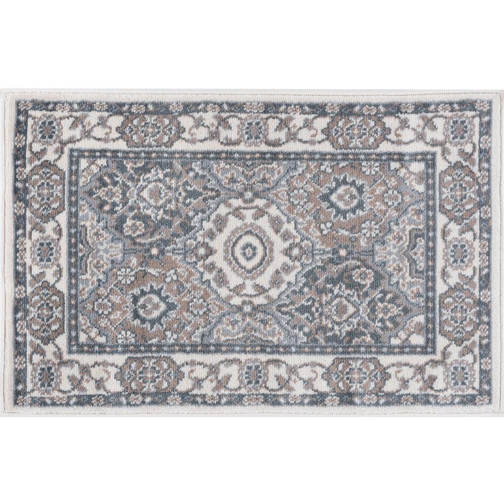 Tayse Rugs Madison Cream 2 ft. x 3 ft. Scatter Area RugMDN3617 2x3