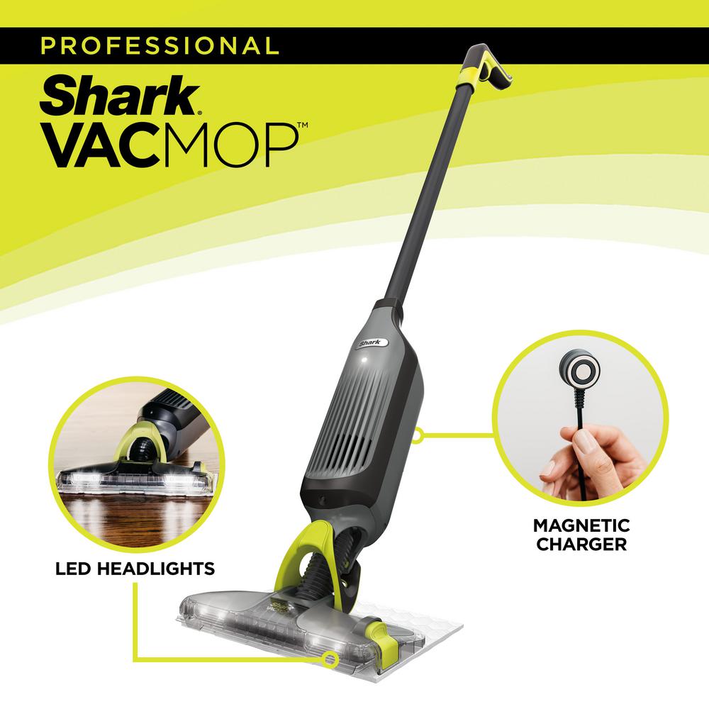 Shark VACMOP Pro Cordless Hard Floor Vacuum Spray Mop with Disposable
