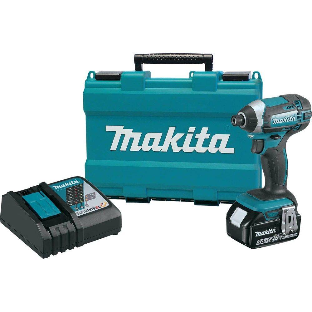 UPC 088381820929 product image for Makita 18-Volt LXT Lithium-Ion 1/4 in. Cordless Impact Driver Kit | upcitemdb.com